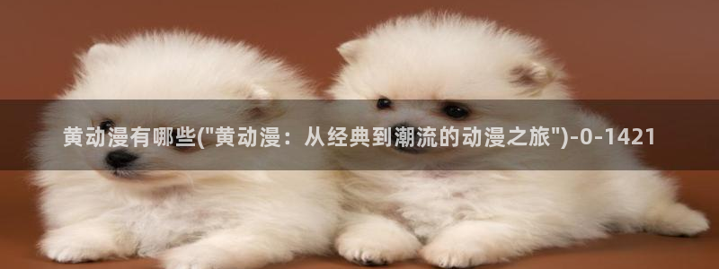 动漫推荐